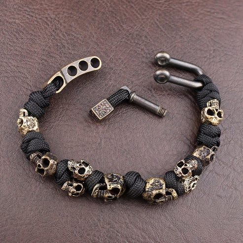 Bracelet Skull Élite – Audace & Caractère
