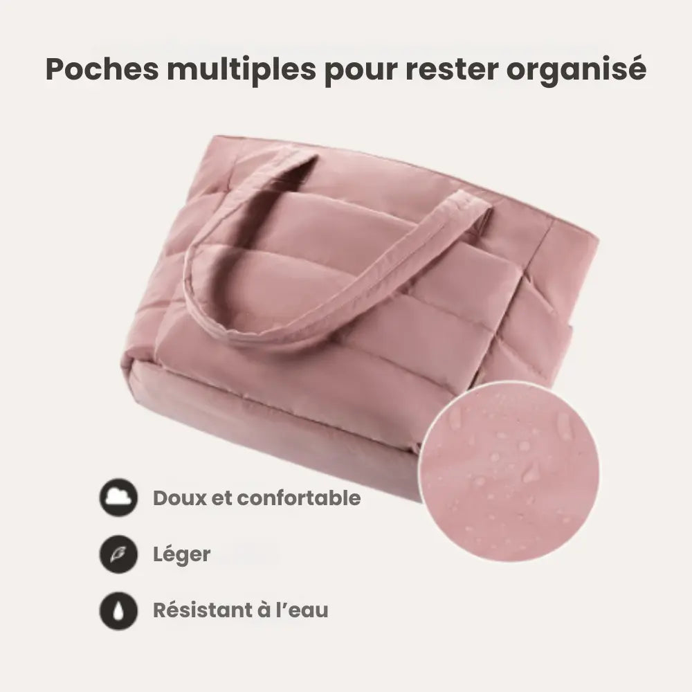 Sac matelassé 20L – Élégance & praticité au quotidien