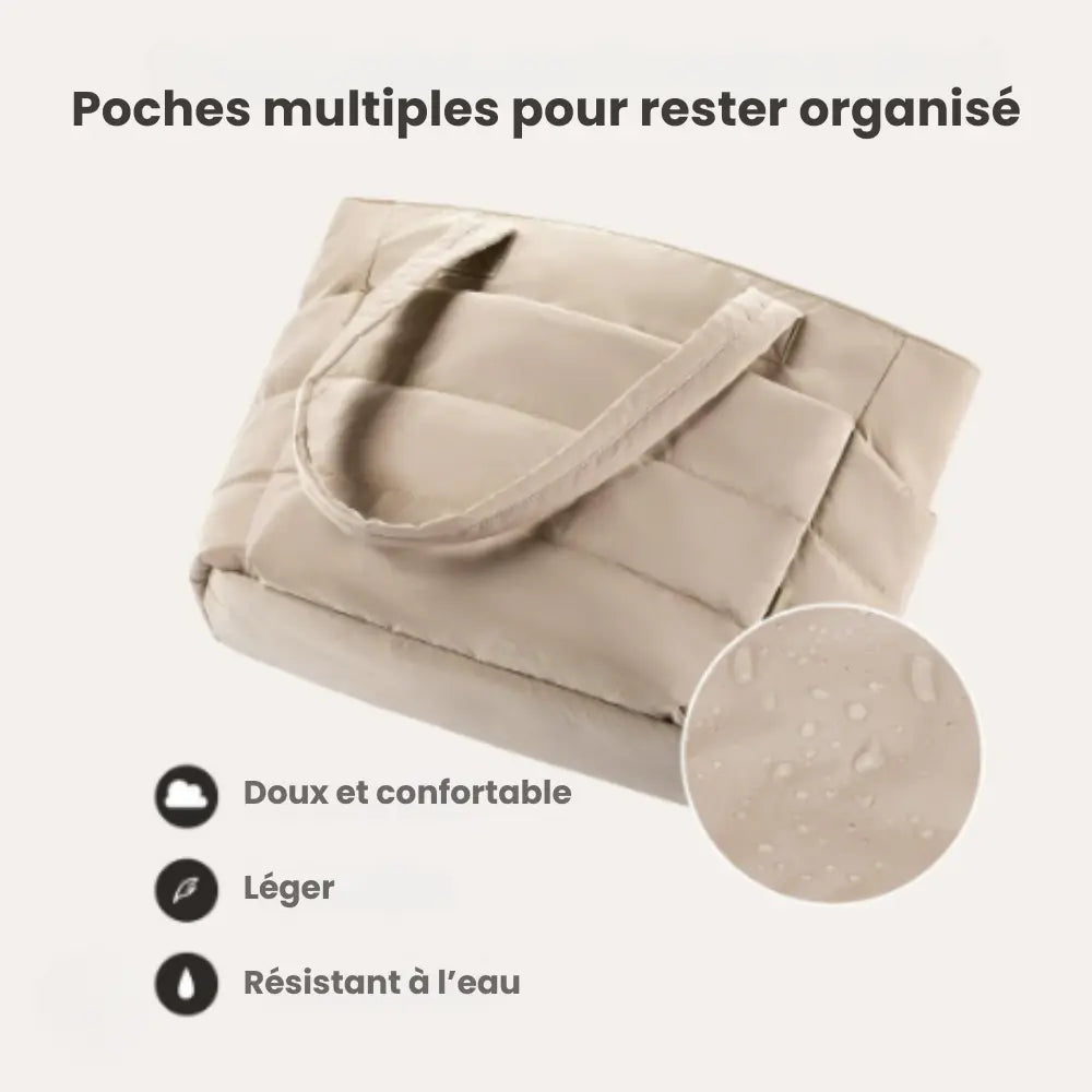 Sac matelassé 20L – Élégance & praticité au quotidien