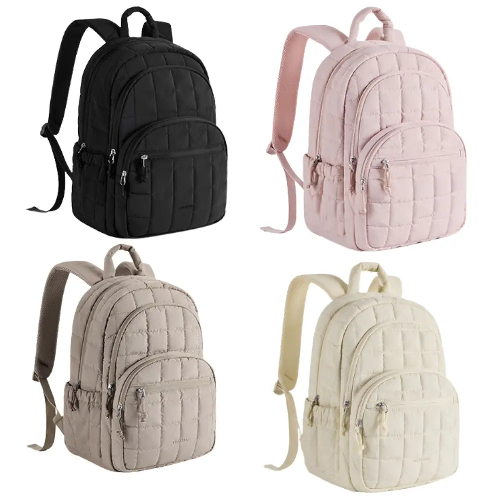 Sac à Dos Laptop Matellassé – Imperméable, Léger & 15,6"