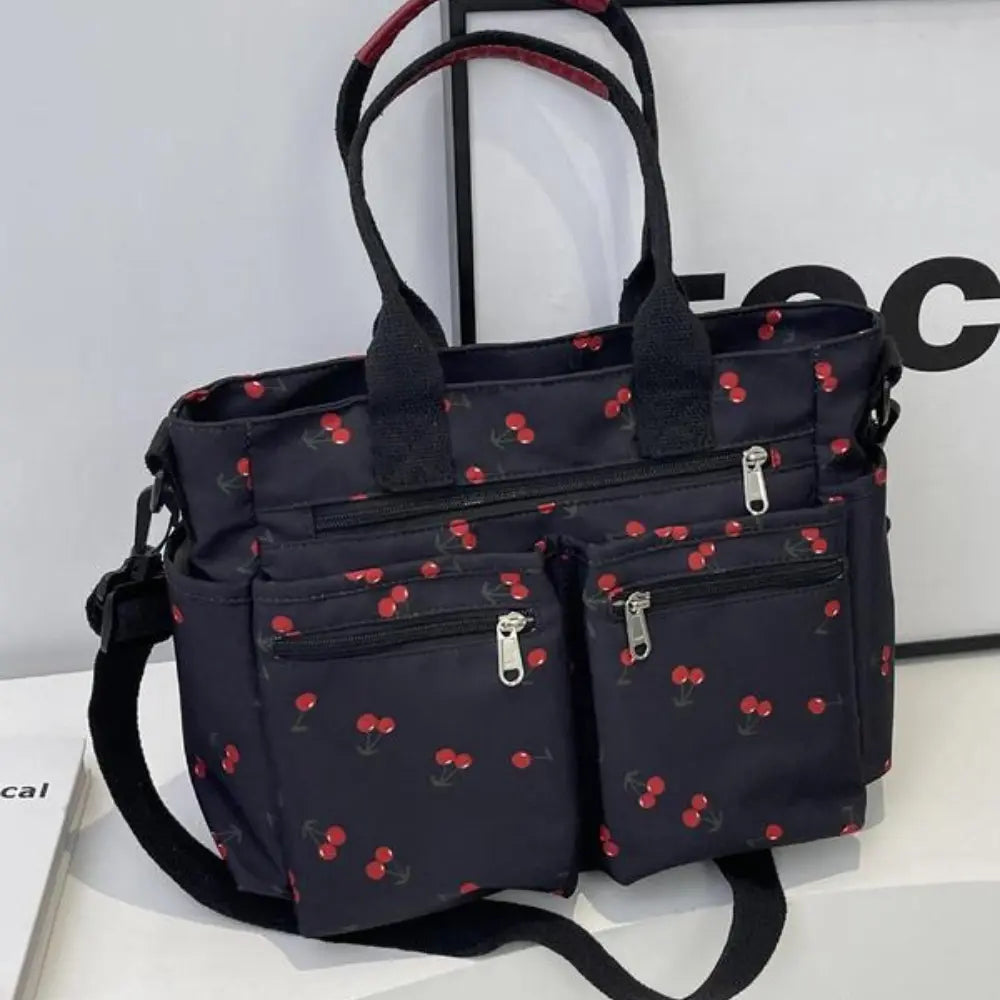 Sac bandoulière multi-poches – Grande capacité & style quotidien