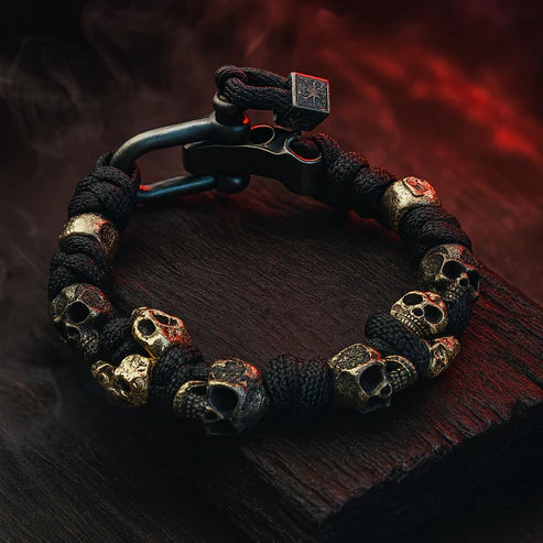 Bracelet Skull Élite – Audace & Caractère
