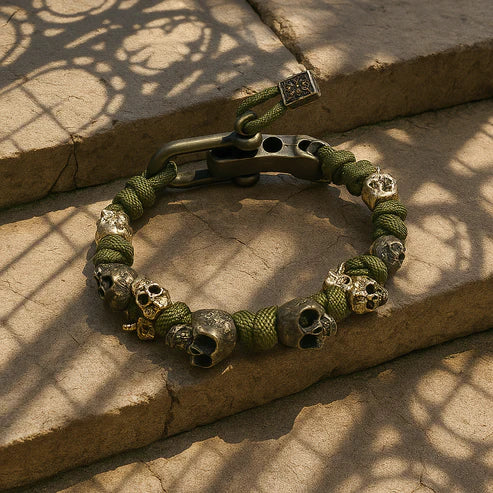 Bracelet Skull Élite – Audace & Caractère