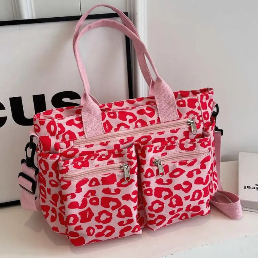 Sac bandoulière multi-poches – Grande capacité & style quotidien