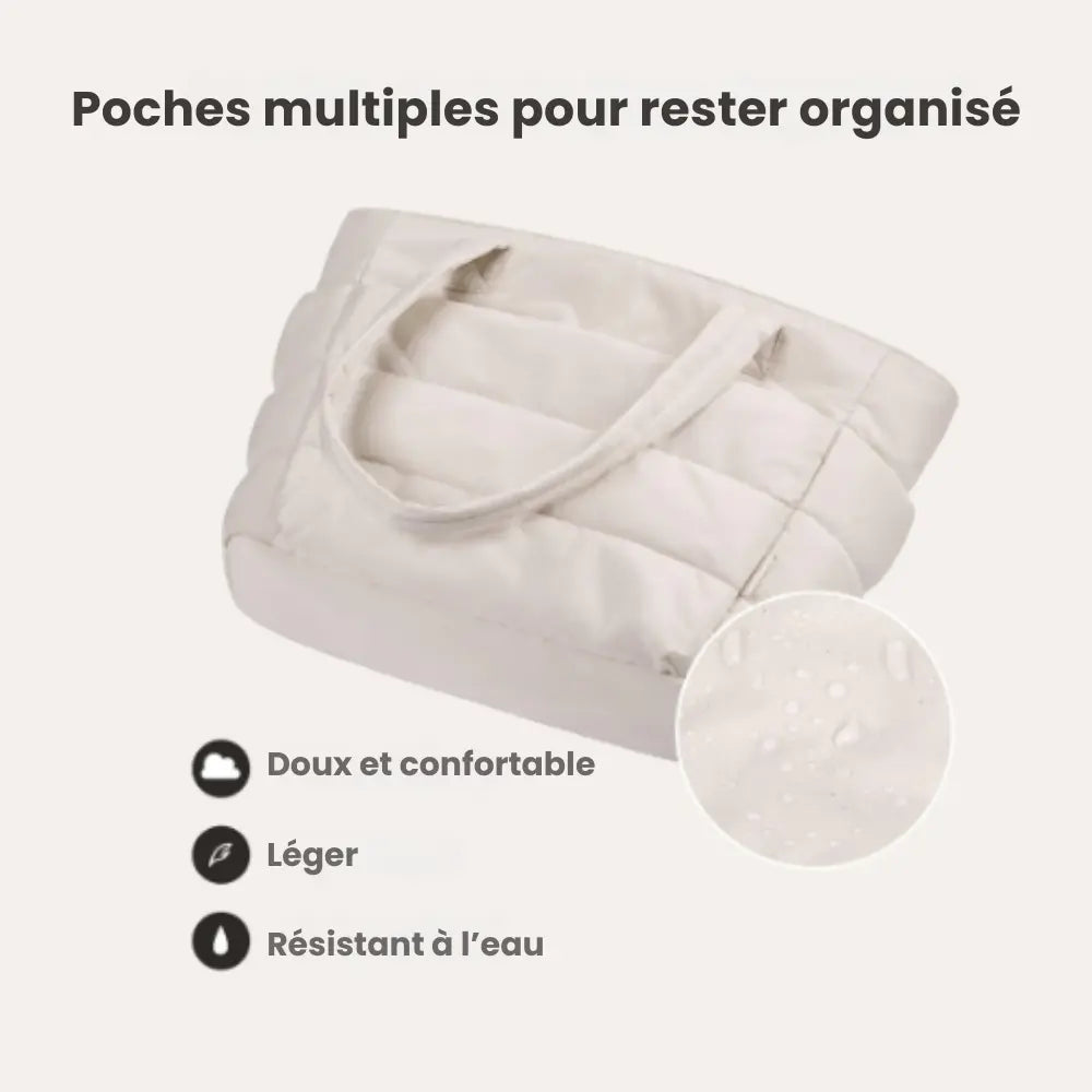 Sac matelassé 20L – Élégance & praticité au quotidien