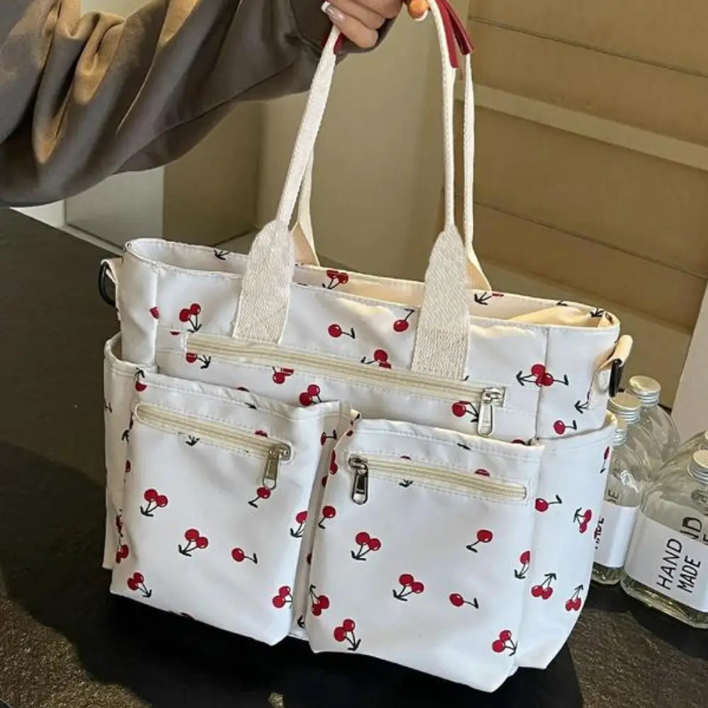 Sac bandoulière multi-poches – Grande capacité & style quotidien