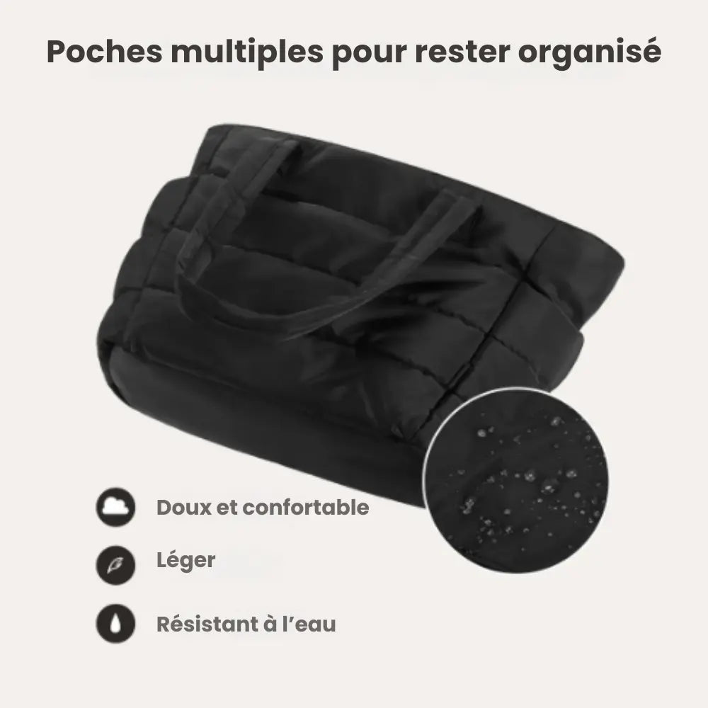 Sac matelassé 20L – Élégance & praticité au quotidien