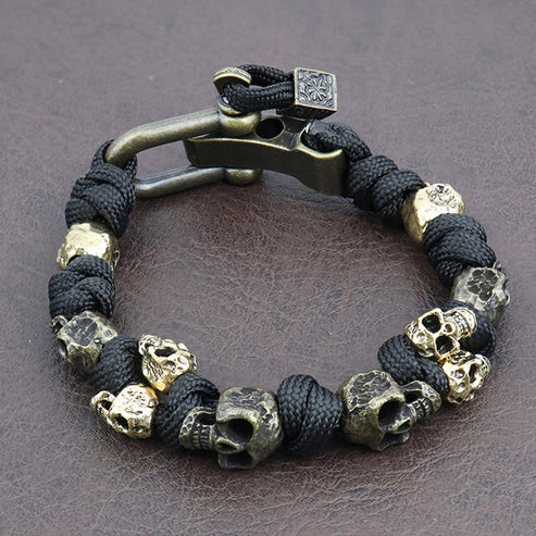 Bracelet Skull Élite – Audace & Caractère