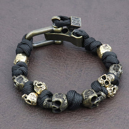 Bracelet Skull Élite – Audace & Caractère