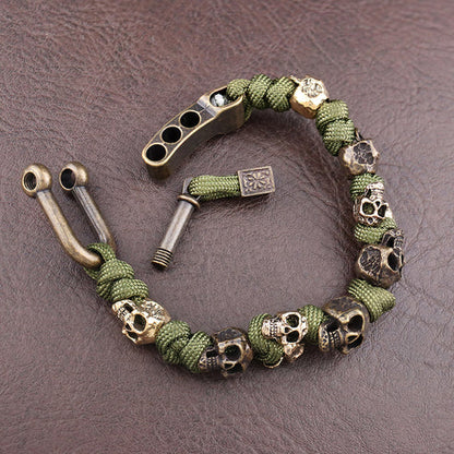 Bracelet Skull Élite – Audace & Caractère