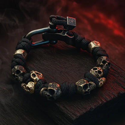 Bracelet Skull Élite – Audace & Caractère