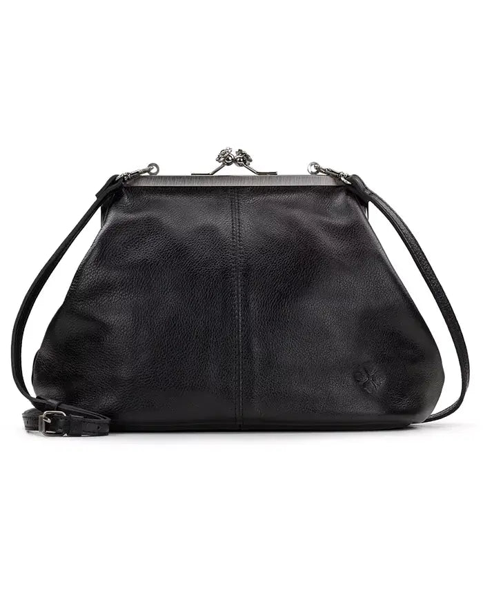 Sac Baiser Vintage – Élégance Rétro en Cuir Véritable