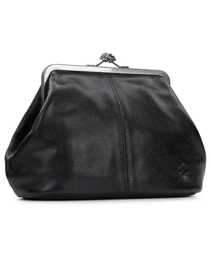 Sac Baiser Vintage – Élégance Rétro en Cuir Véritable