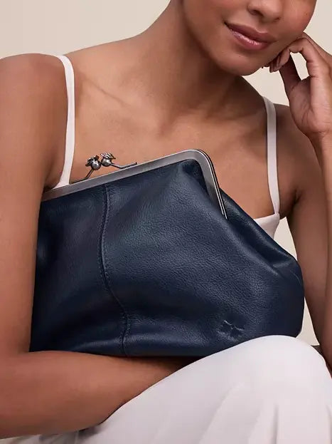 Sac Baiser Vintage – Élégance Rétro en Cuir Véritable