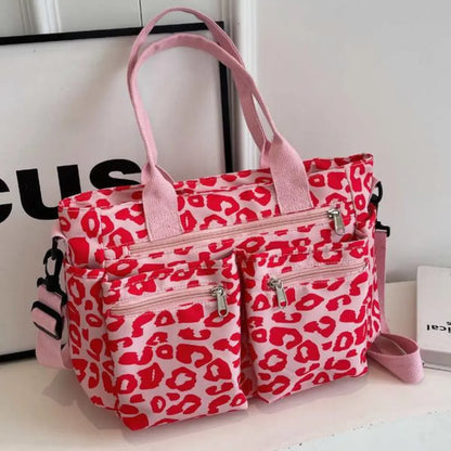Sac bandoulière multi-poches – Grande capacité & style quotidien