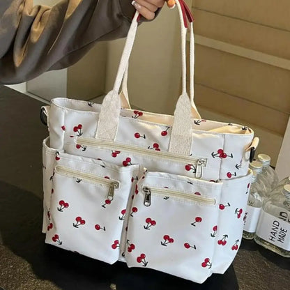 Sac bandoulière multi-poches – Grande capacité & style quotidien
