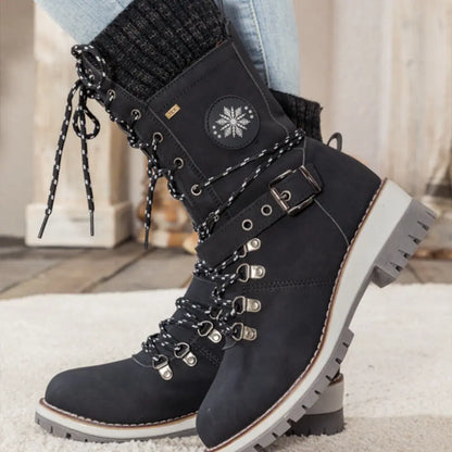Bottes Montantes Étanches – Protection Neige & Élégance Femme
