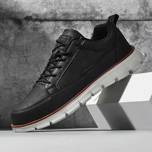 Sneakers Milano – Cuir Véritable & Confort Orthopédique