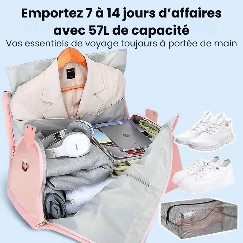 Sac de Voyage Cabine – Duffle avec Compartiment Chaussures