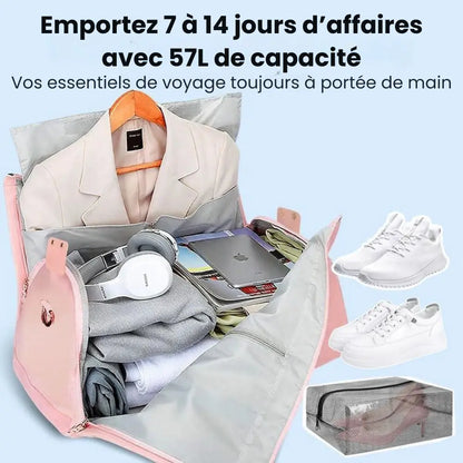 Sac de Voyage Cabine – Duffle avec Compartiment Chaussures