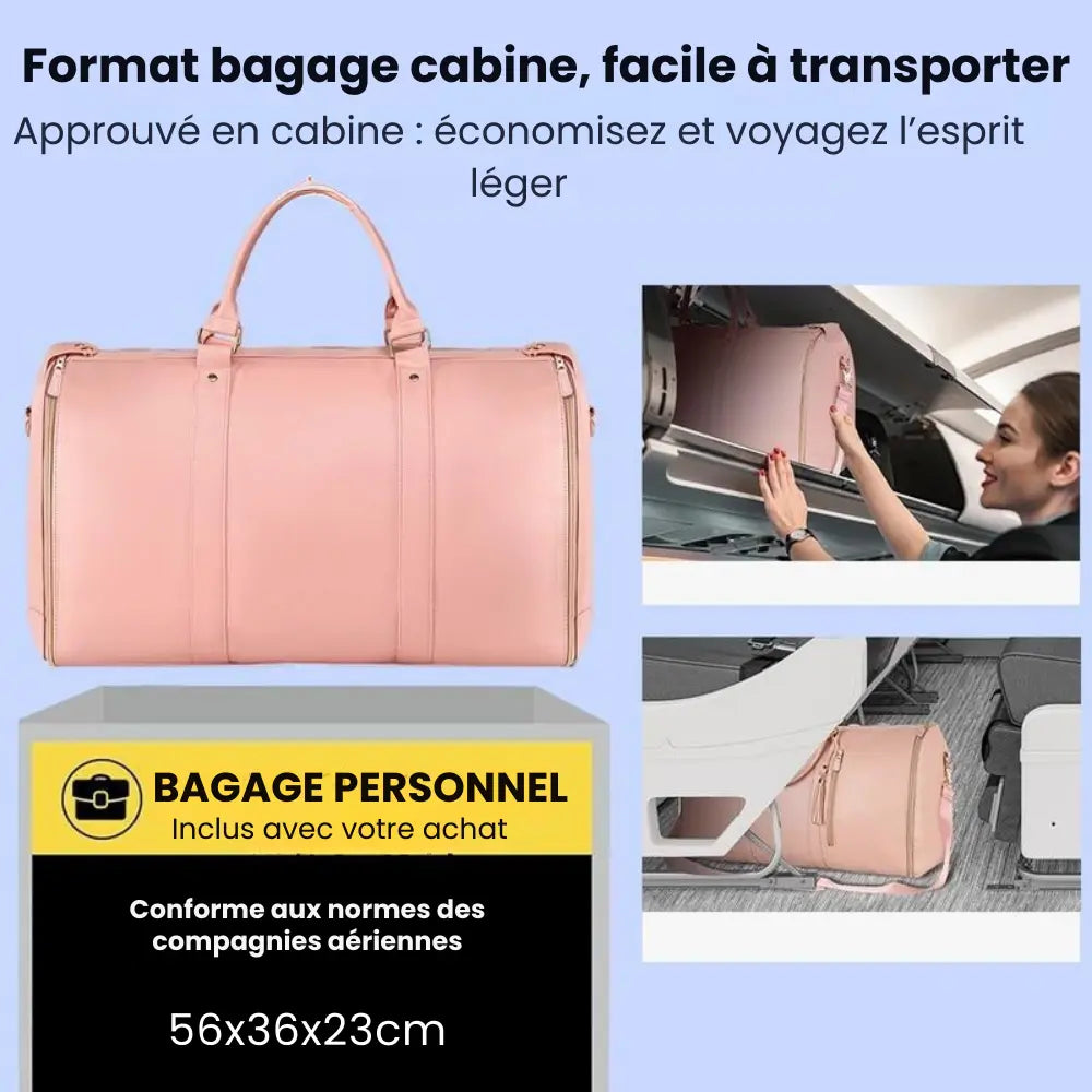 Sac de Voyage Cabine – Duffle avec Compartiment Chaussures