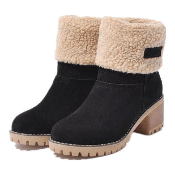Bottes Étanches Femme – Élégance Hivernale et Douceur Absolue