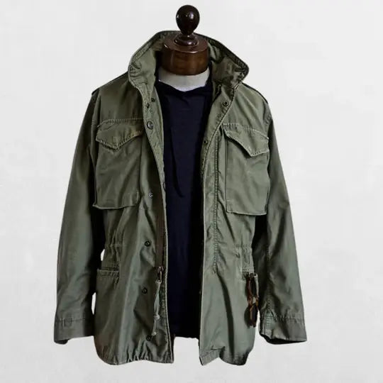 Veste Field Homme – Capuche, Multi-Poches & Taille Réglable