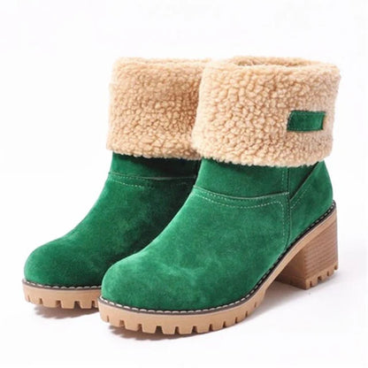 Bottes Étanches Femme – Élégance Hivernale et Douceur Absolue