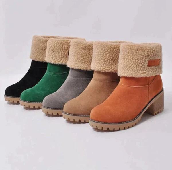 Bottes Étanches Femme – Élégance Hivernale et Douceur Absolue