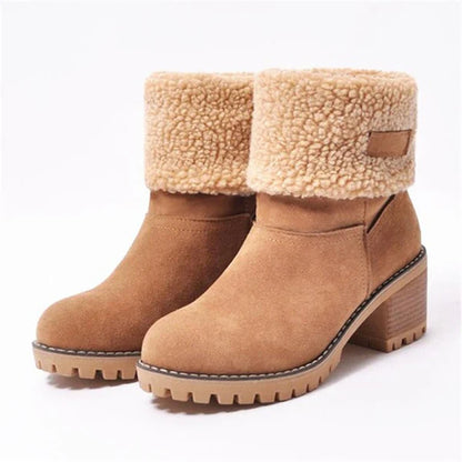 Bottes Étanches Femme – Élégance Hivernale et Douceur Absolue