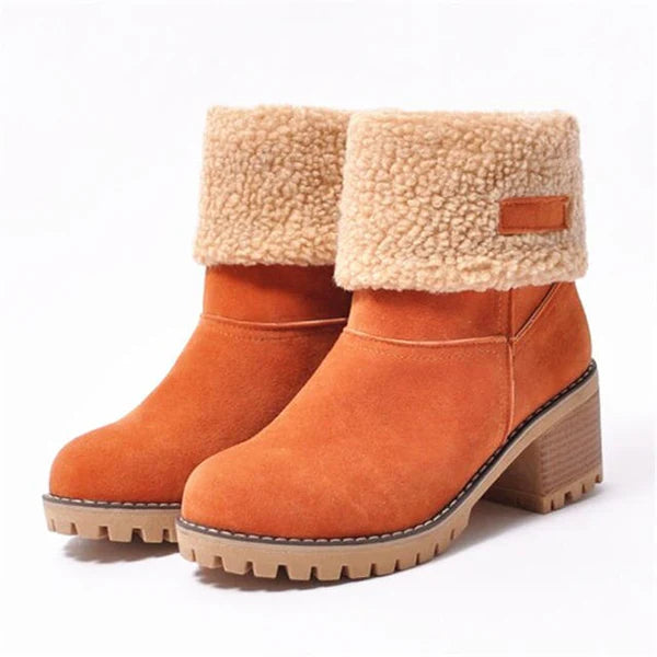 Bottes Étanches Femme – Élégance Hivernale et Douceur Absolue
