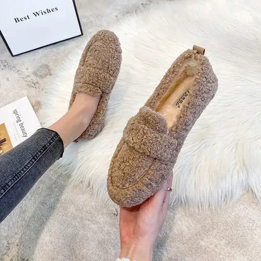 Mocassins Élégance Cocooning – Chaleur et Confort Quotidien