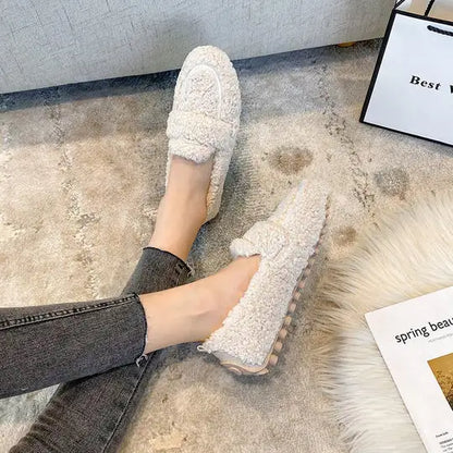 Mocassins Élégance Cocooning – Chaleur et Confort Quotidien