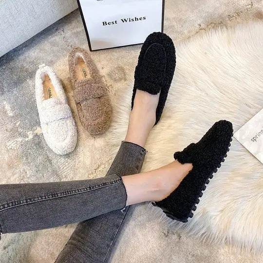 Mocassins Élégance Cocooning – Chaleur et Confort Quotidien